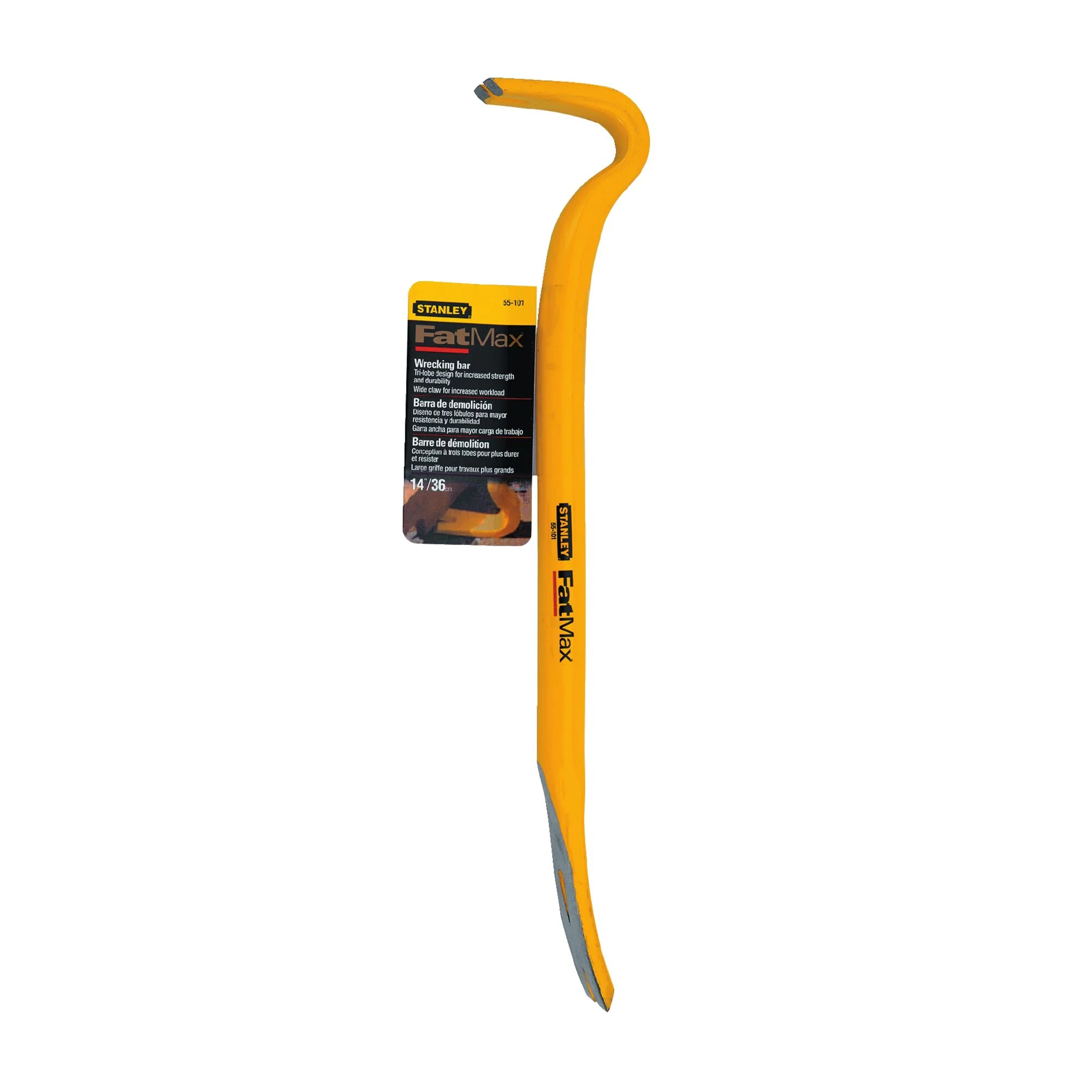 Stanley FatMax 14" Wrecking Bar - Image 3