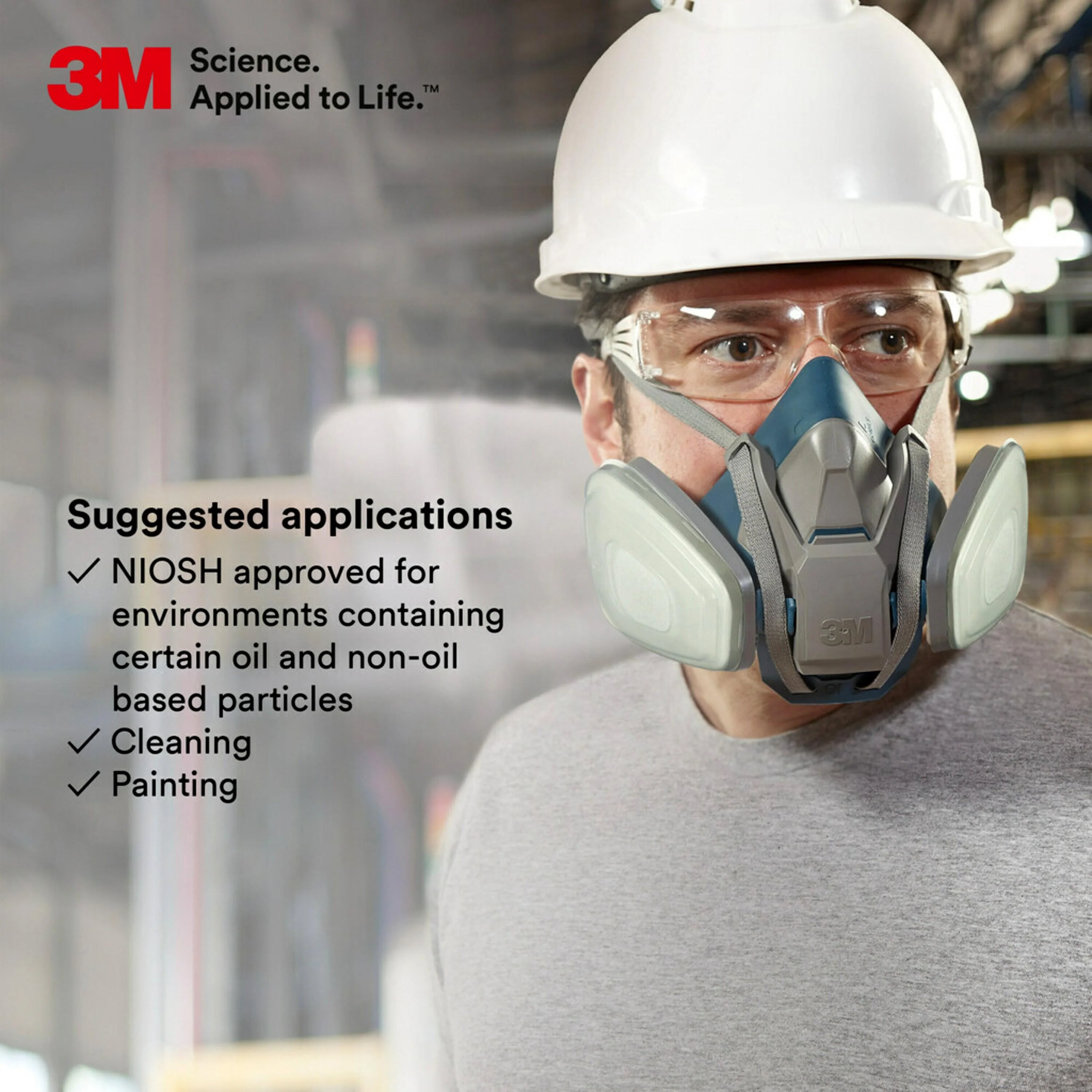 3M™ P95 Particulate Filters For 6001 Vapour Cartridge (10 Pack) - Image 12