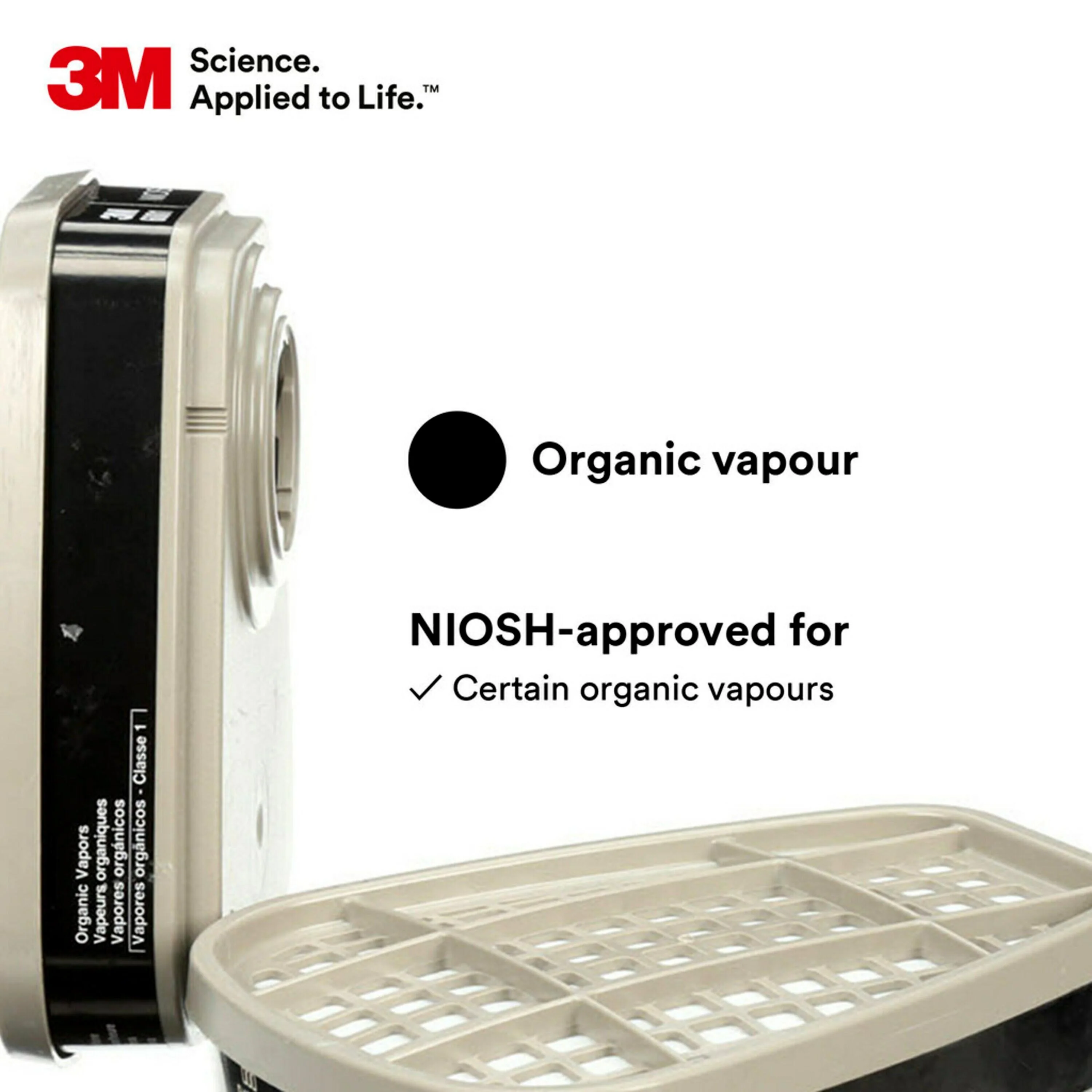 3Mâ„¢ Pair Of Organic Vapour Cartridges - Image 5
