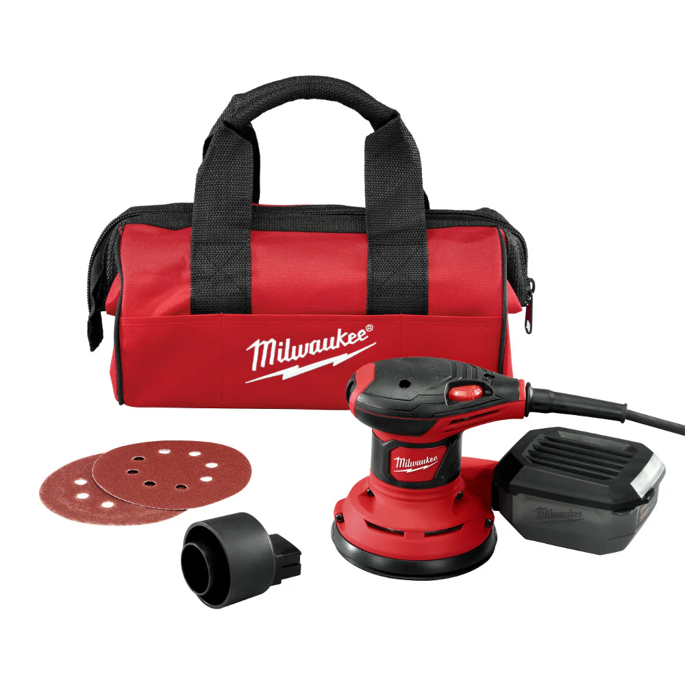 Milwaukee 5" Random Orbit Palm Sander - Image 3