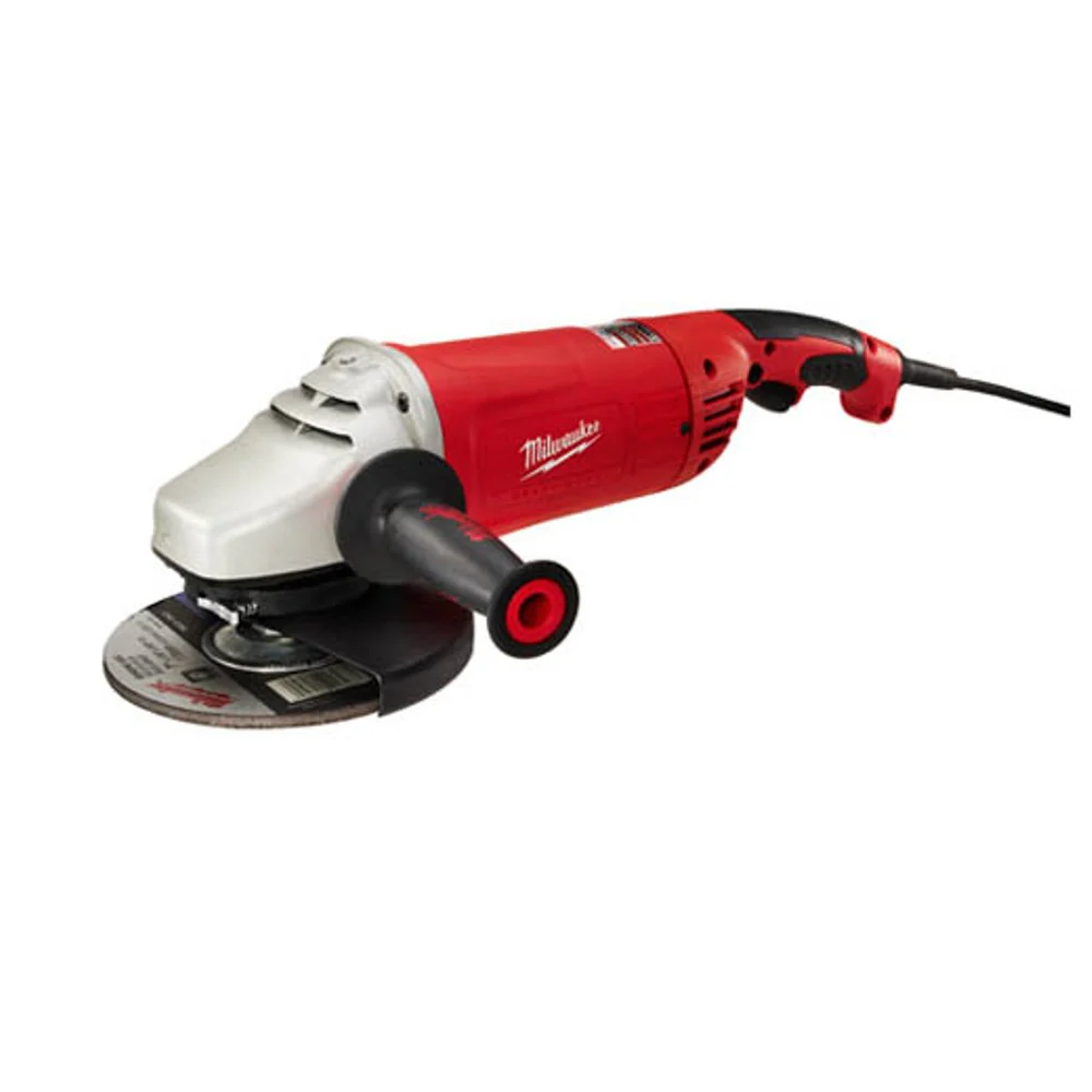 Milwaukee 15A 7"/9" Large Corded Angle Grinder w/ Lock-On