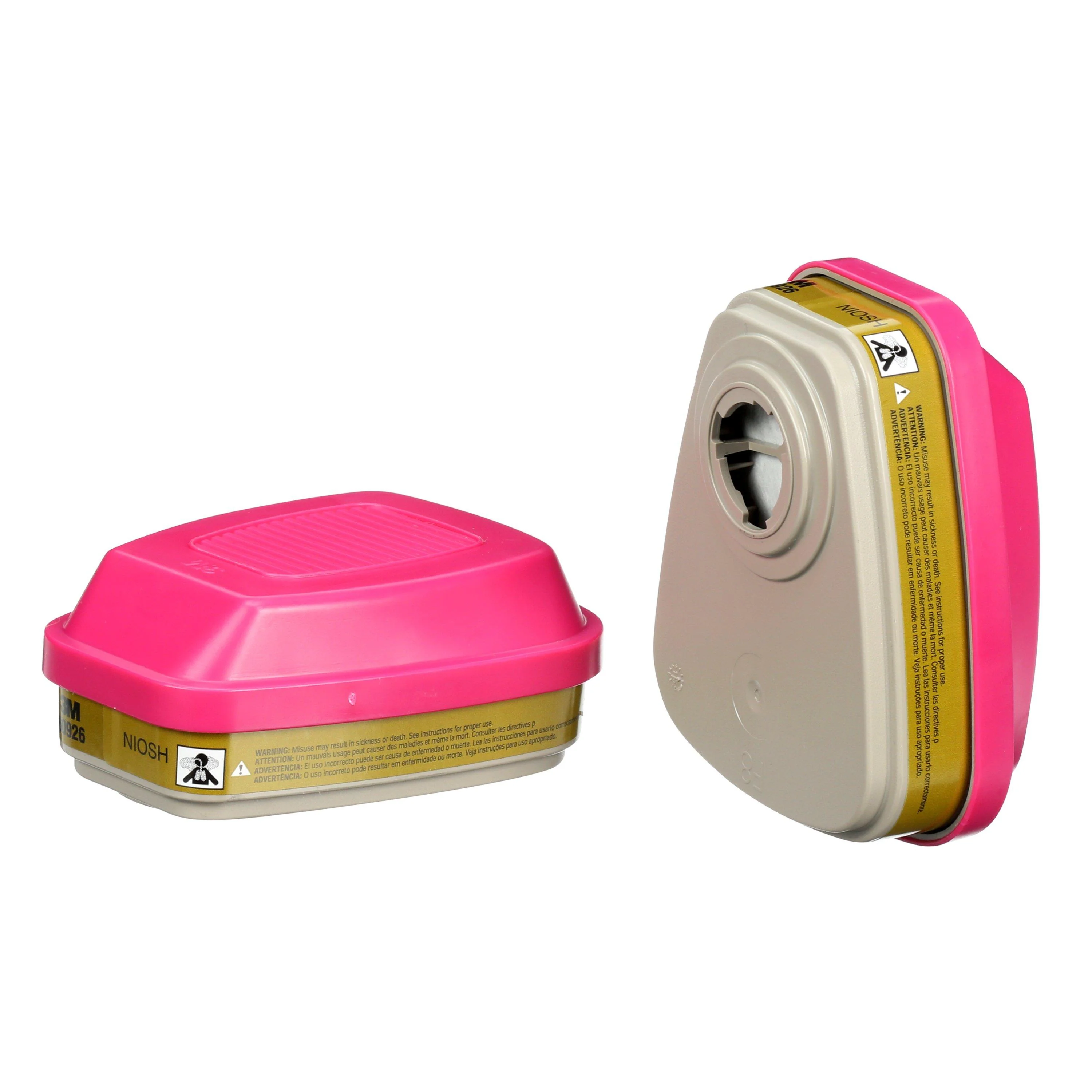 3M™ Pair Of Multi-Gas/Vapour Cartridge w/ P100 Filter - Image 3