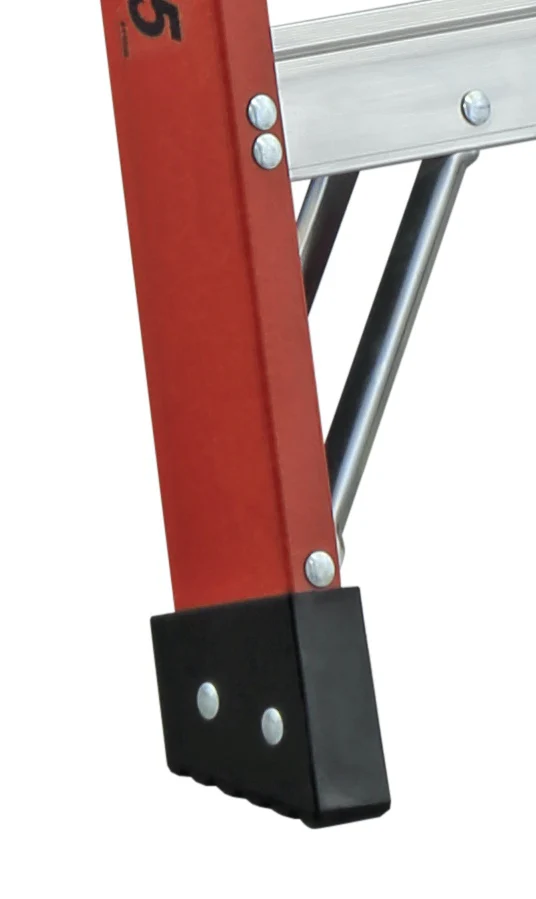 Featherlite Super Heavy Duty Fiberglass Step Ladder (Type 1AA) - 12ft - Image 2