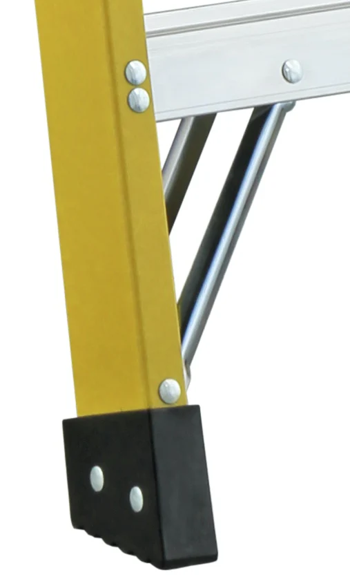 Featherlite Extra Heavy Duty 2-Way Fiberglass Step Ladder (Type 1A) - 8ft - Image 3