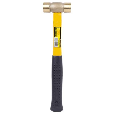 Tooltech Brass Hammer 1 lbs Fiberglass Handle