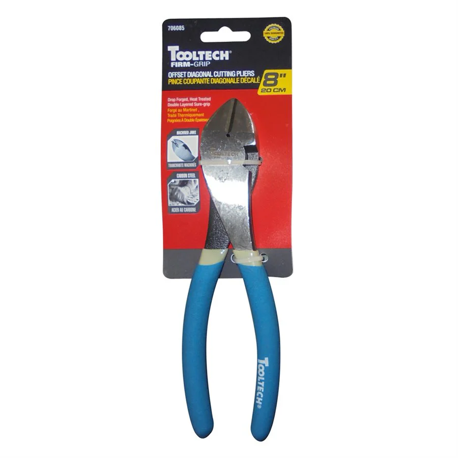 Tooltech HCS Offset Diagonal Cutting Pliers - 8"