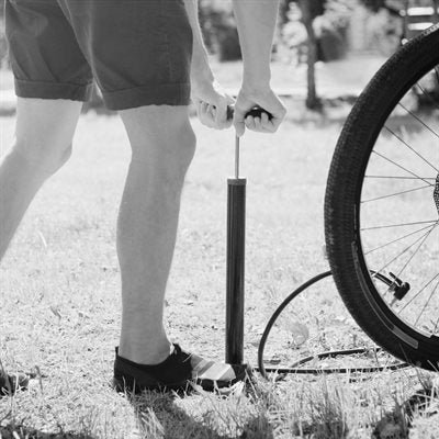 Aluminum Floor Bike Pump - Image 3
