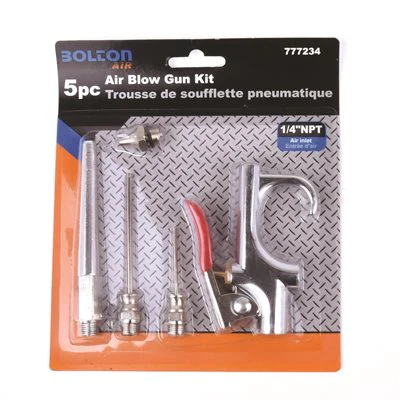 Tooltech 5 pc. Pistol Grip Tire Inflator Kit - Image 2