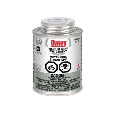 PVC Cement Grey w/ Brush - 237mL - Image 2