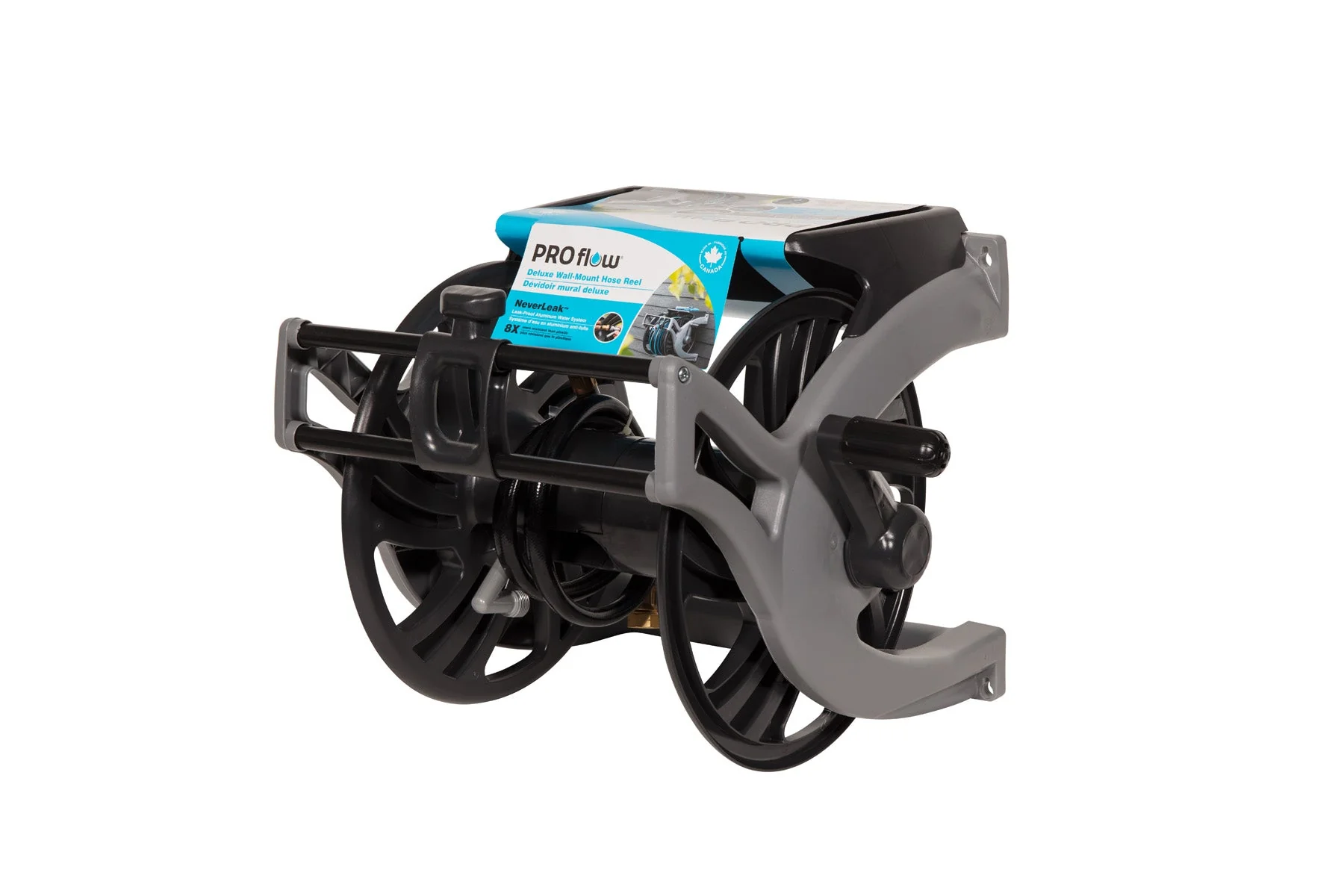 Pro Flow Deluxe Wall Mount Hose Reel - Image 2