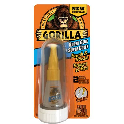 Gorilla Glue Super Glue Brush & Nozzle - 10g