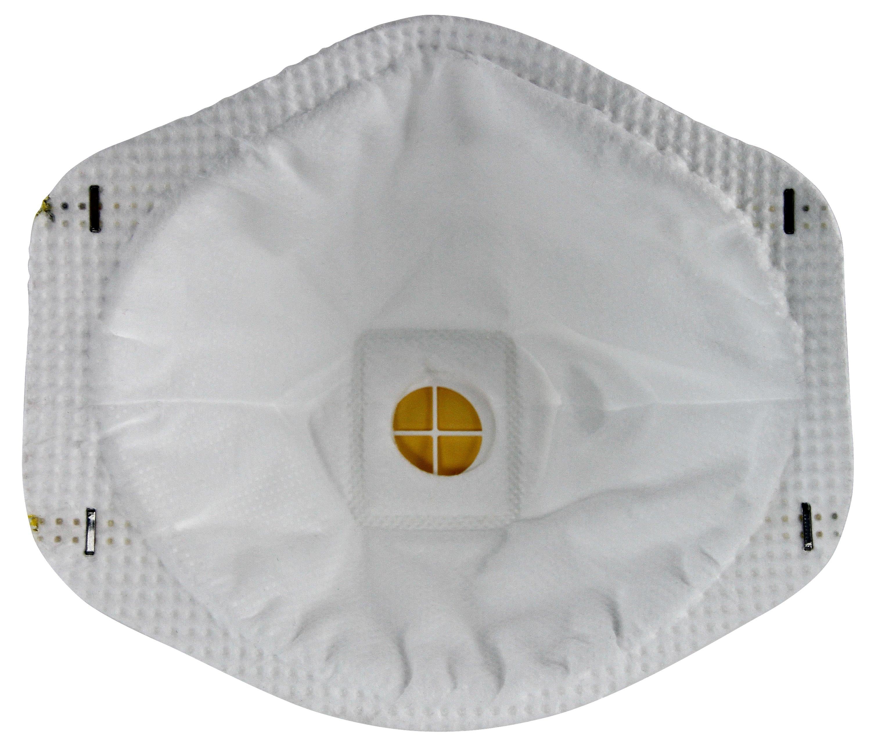 3M™ 10PK N95 Particulate Respirator Face Masks w/ Cool Flow Valve - Image 3