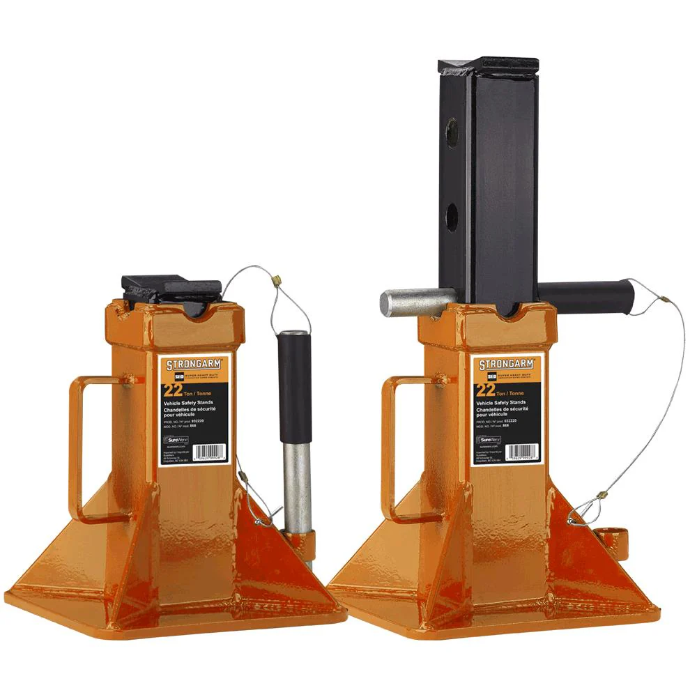 StrongArm 22 Ton Pin-Type Safety Stands - Pair - Image 2