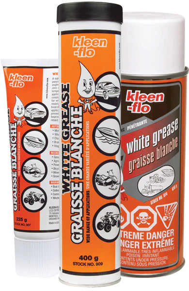 Kleen-Flo White Lithium Grease 450g Aerosol