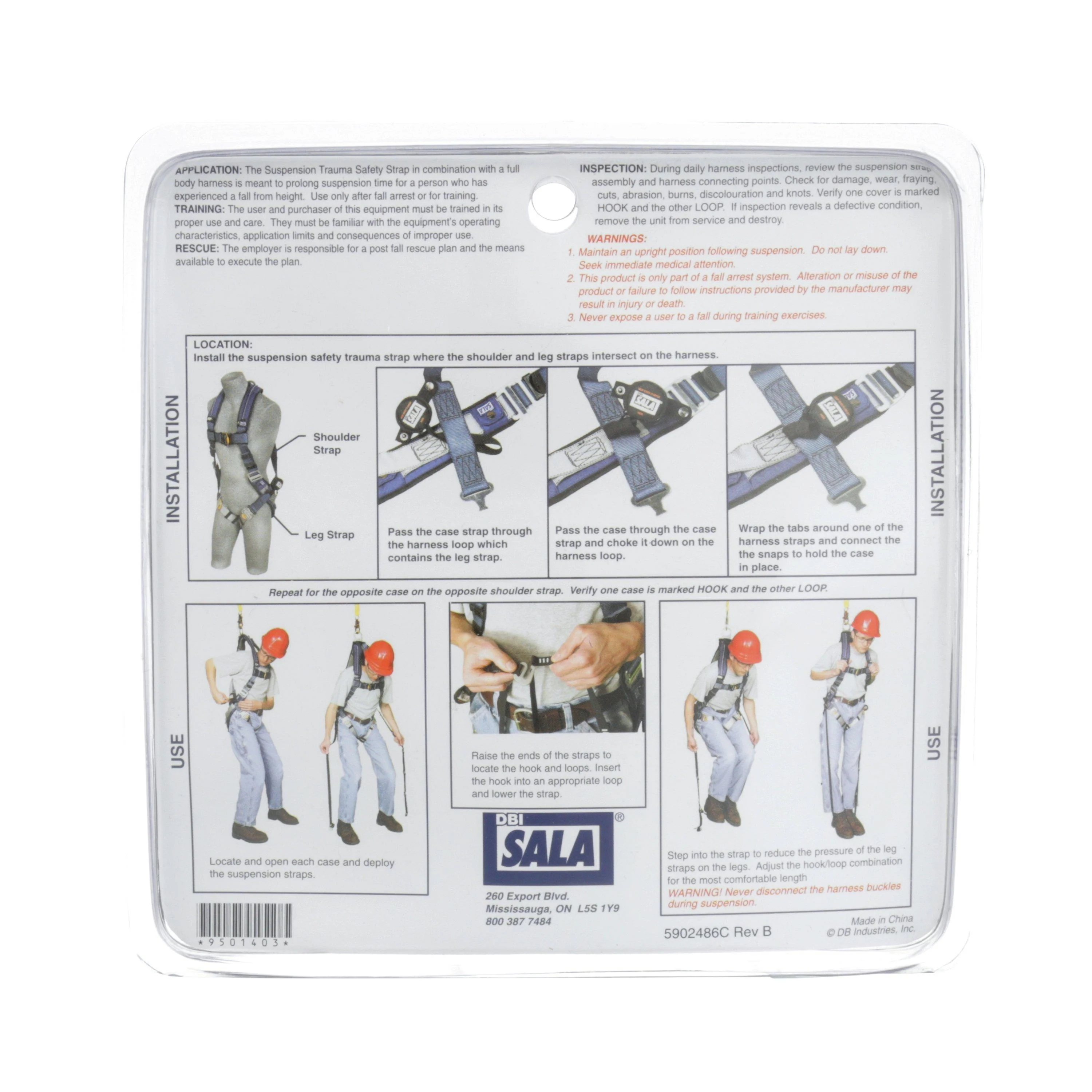 3M™ DBI-SALA® Suspension Trauma Safety Straps - Image 6