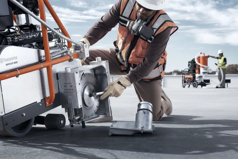Husqvarna Soff-Cut 4000 Floor Saw - Image 9