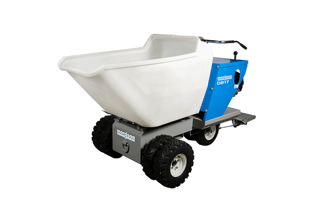 Bartell DB17 Concrete Power Buggy Electric Start w/ Foam Filled Tires