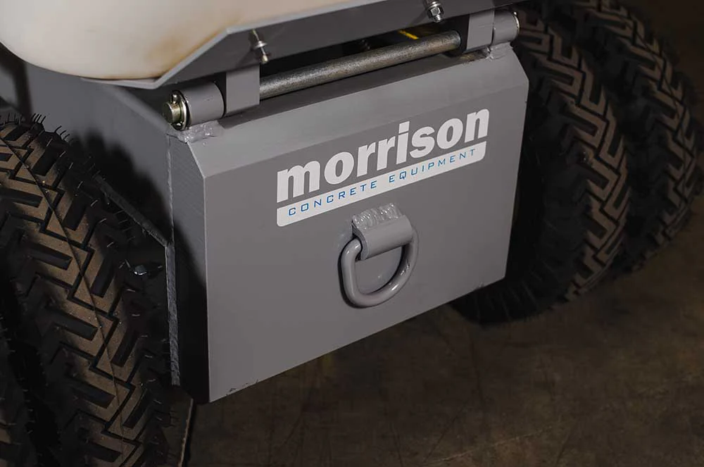 Bartell DB17 Concrete Power Buggy Electric Start w/ Foam Filled Tires - Image 4