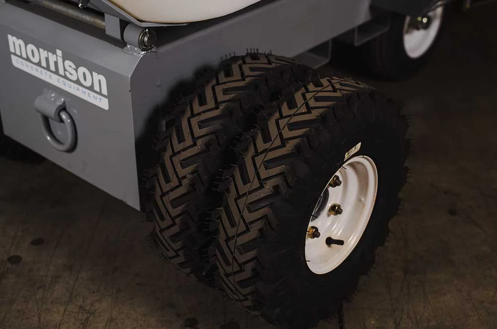 Bartell DB17 Concrete Power Buggy Electric Start w/ Foam Filled Tires - Image 5