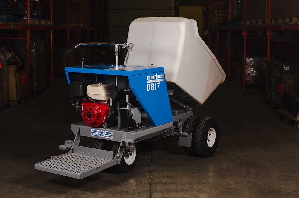 Bartell DB17 Concrete Power Buggy Electric Start w/ Foam Filled Tires - Image 6