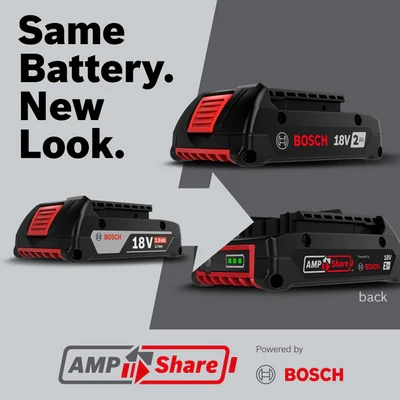 Bosch 18V Lithium-Ion 2.0 Ah Battery - Image 5