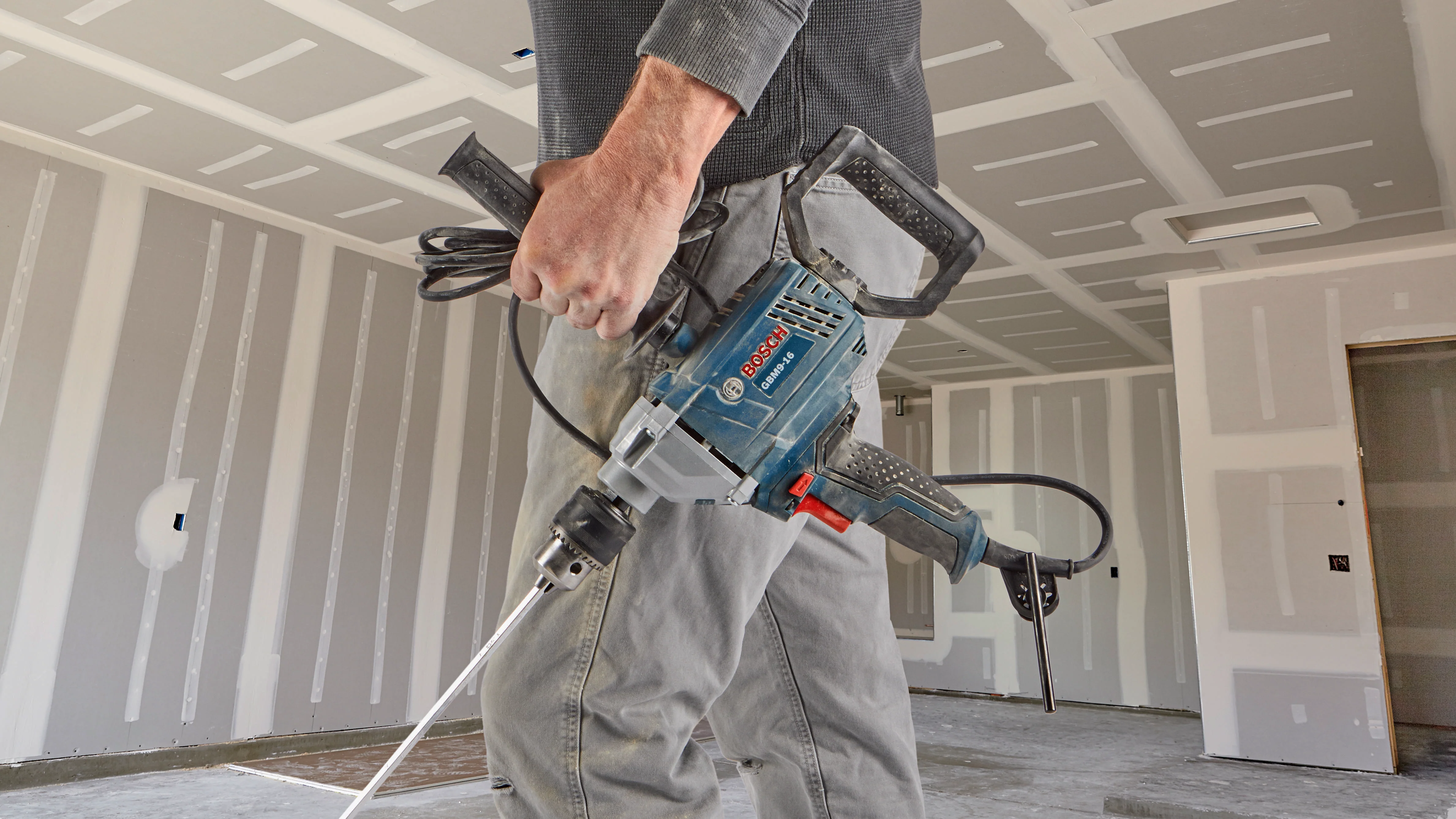 Bosch GBM9-16 120V Corded 5/8" Mud Mixer Drill - Image 4
