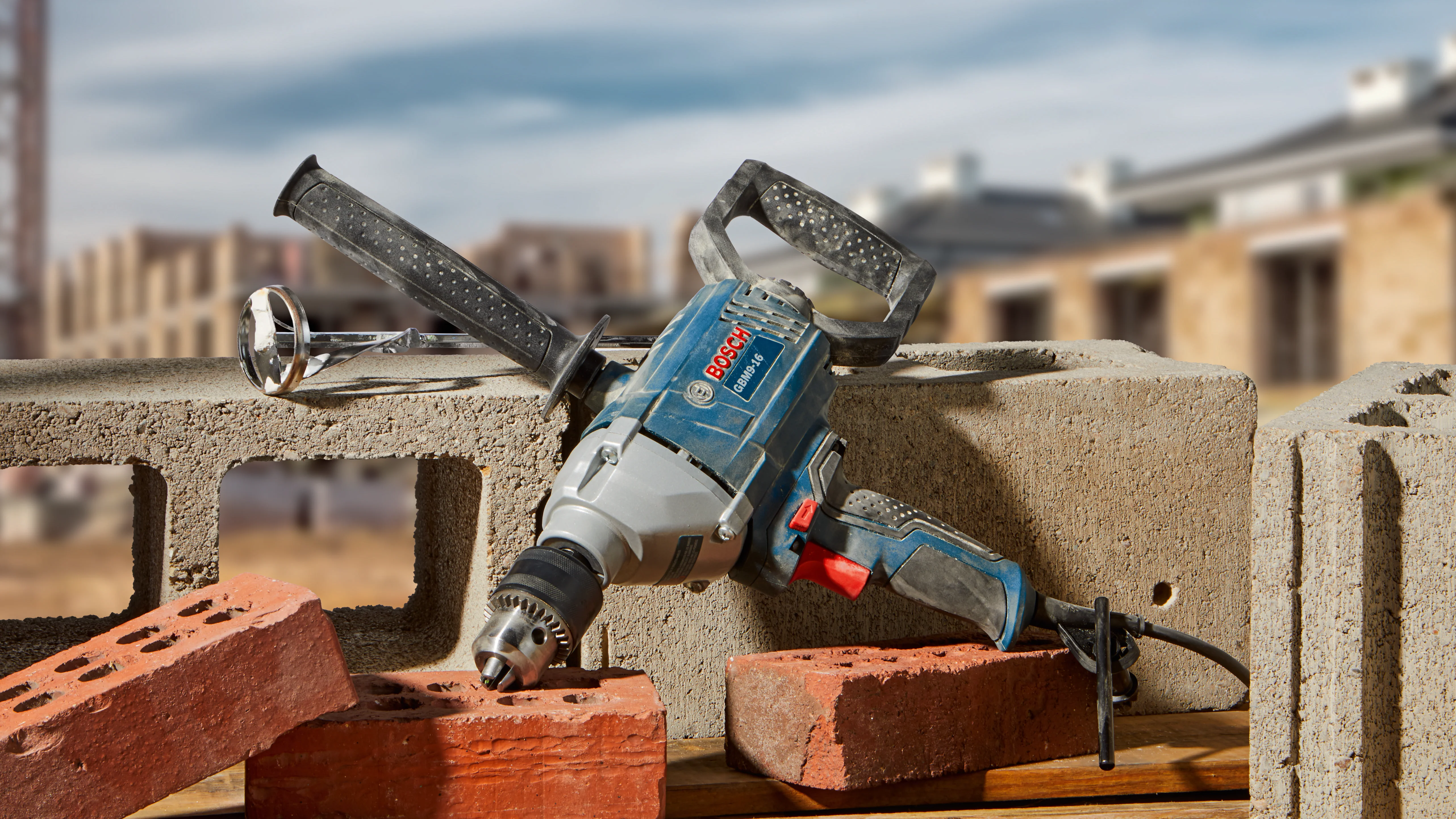 Bosch GBM9-16 120V Corded 5/8" Mud Mixer Drill - Image 5