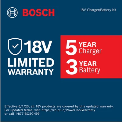 Bosch GXS18V-11N25 18V 4.0Ah CORE Slim Battery & Charger Kit - Image 10