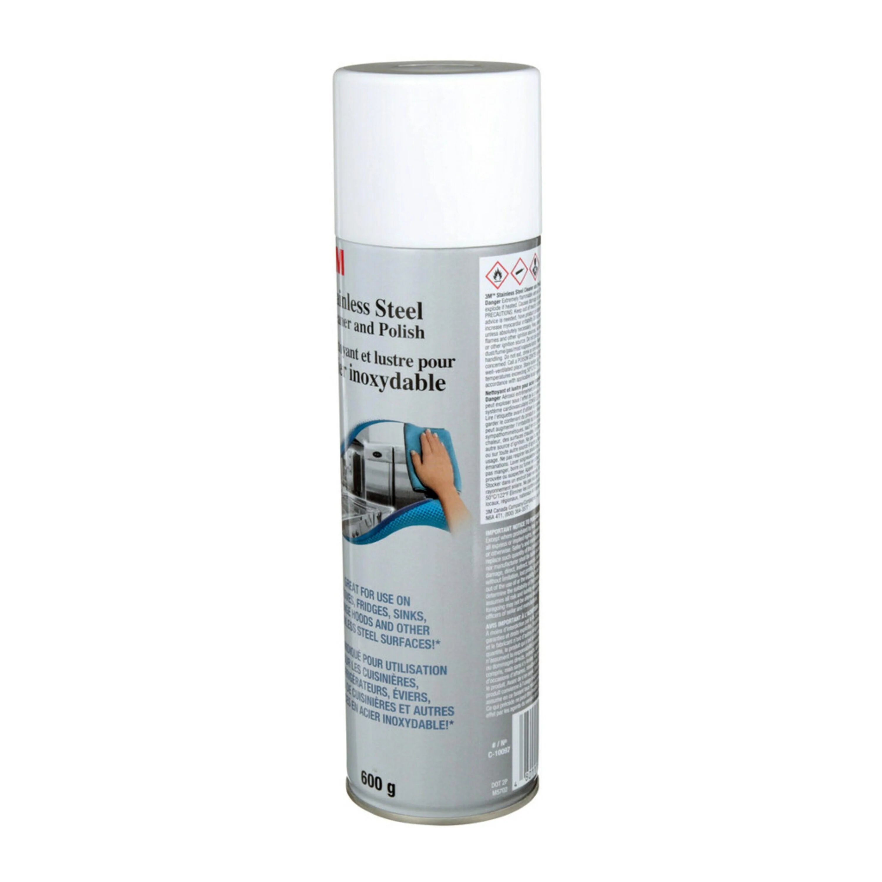 3Mâ„¢ Stainless Steel Cleaner and Polish - 21 oz. - Image 3