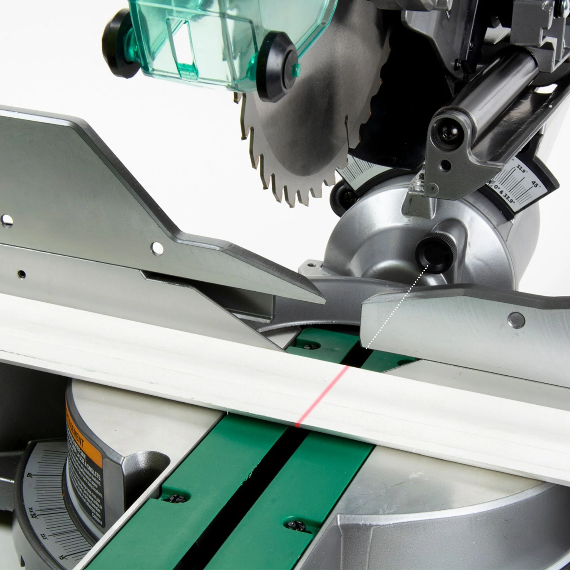 Metabo 36V MultiVolt 10" Dual Bevel Sliding Cordless Mitre Saw - Tool Only - Image 6