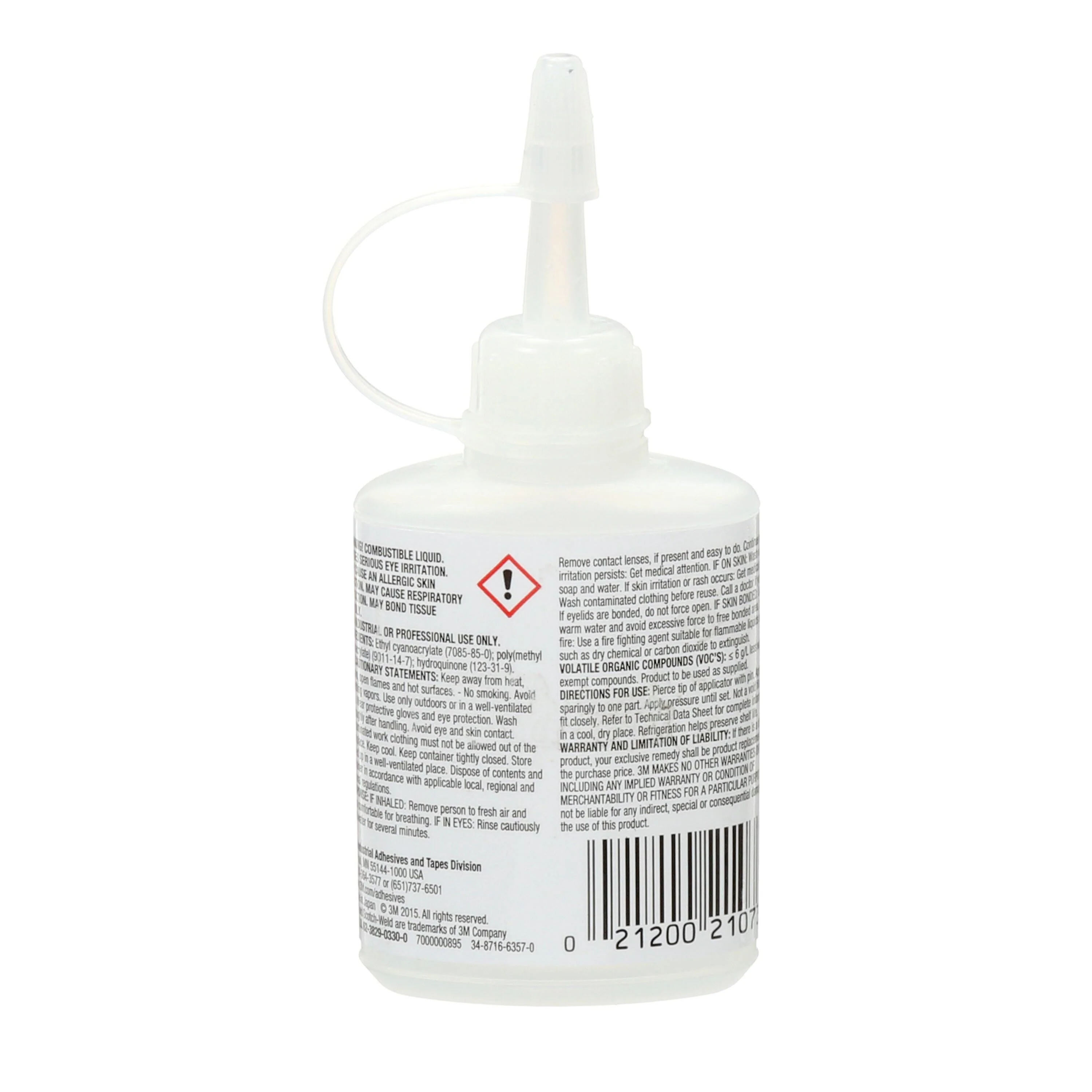 3M™ Scotch-Weld™ Clear Instant Adhesive - 1 oz. - Image 2