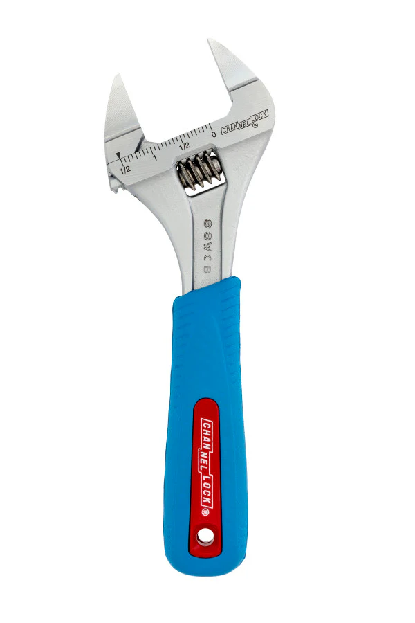 Channellock CODE BLUE® WIDEAZZ® Slim Jaw Adjustable Wrench - Image 6