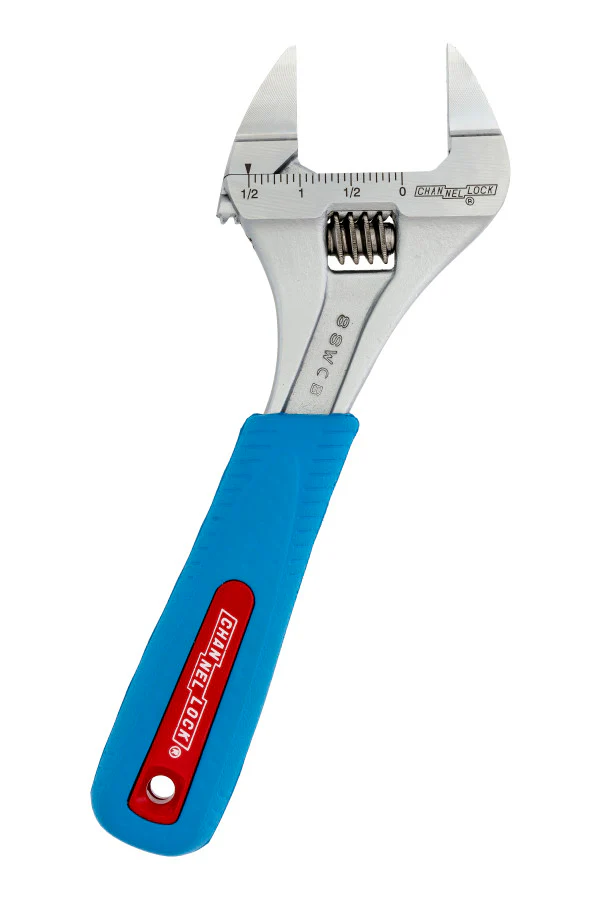 Channellock CODE BLUE® WIDEAZZ® Slim Jaw Adjustable Wrench - Image 8