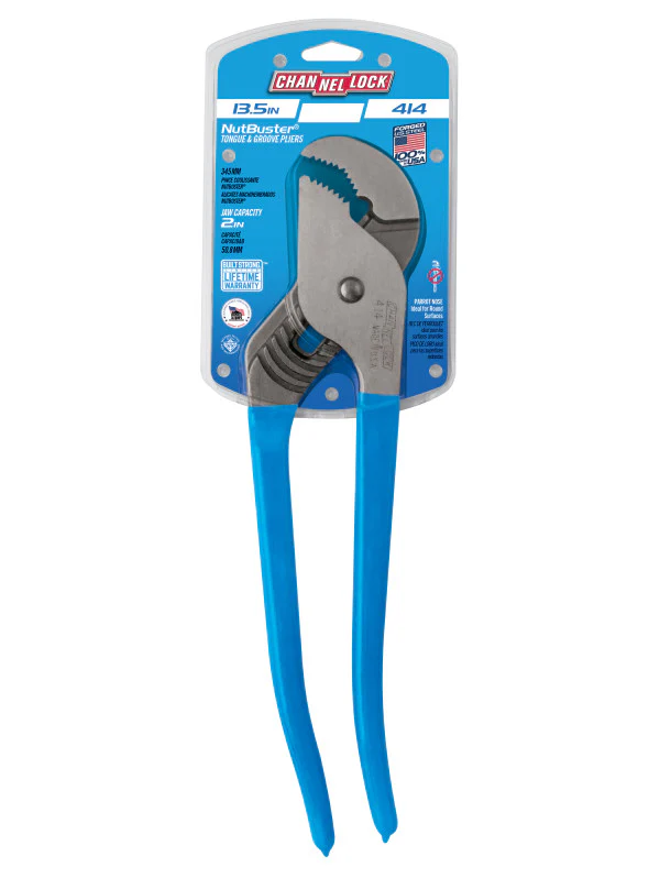 Channellock NutBuster Parrot Nose Tongue & Groove Pliers - Image 9