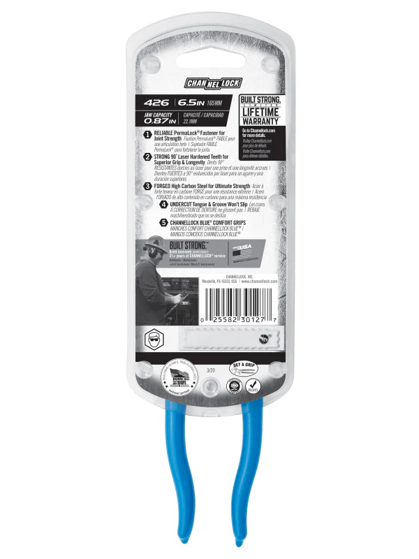 Channellock Straight Jaw Tongue & Groove Pliers - Image 15