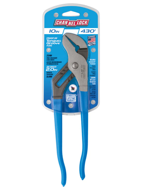 Channellock Straight Jaw Tongue & Groove Pliers - Image 20