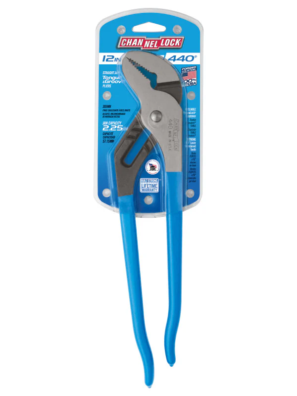 Channellock Straight Jaw Tongue & Groove Pliers - Image 25