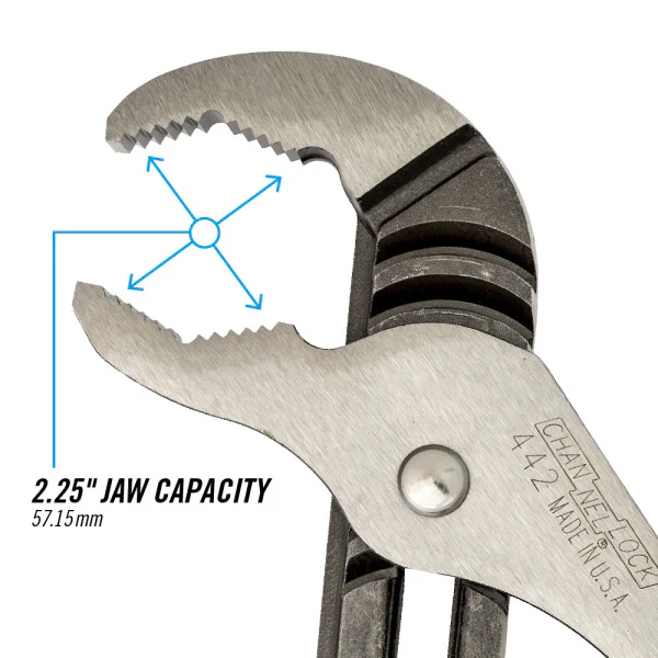 Channellock V-Jaw Tongue & Groove Pliers - Image 9