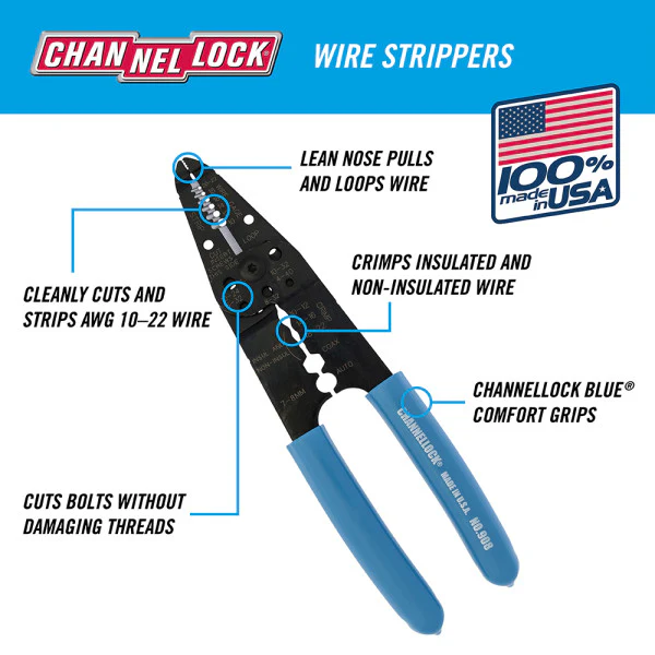 Channellock Wire Stripper - Image 2