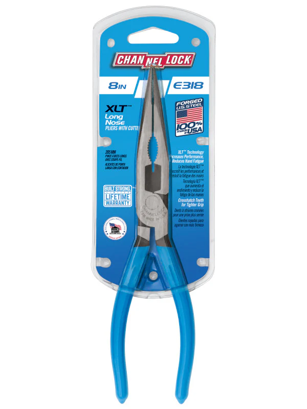 Channellock XLT Combination Long Nose Pliers With Cutter - Image 7