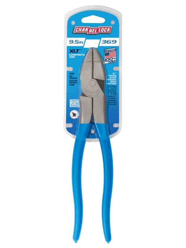 Channellock XLT Round Nose Lineman's Pliers - Image 11
