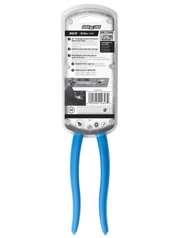 Channellock XLT Round Nose Lineman's Pliers - Image 12