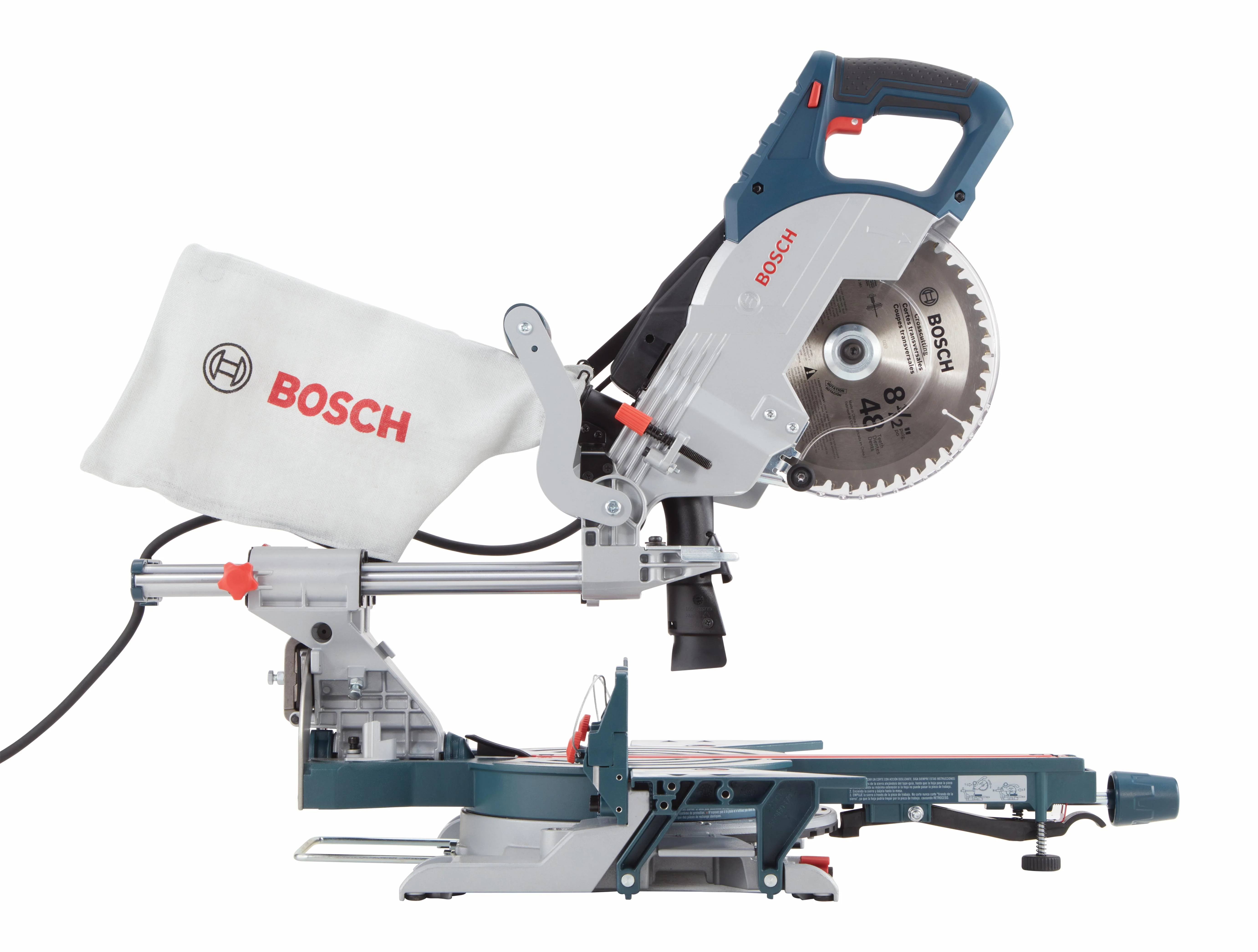 Bosch 8-1/2" Single-Bevel Slide Miter Saw - Image 2