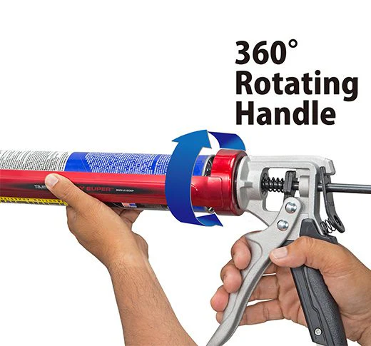 Tajima Convoy® Super Rotary Caulking Gun 300mL - Image 4