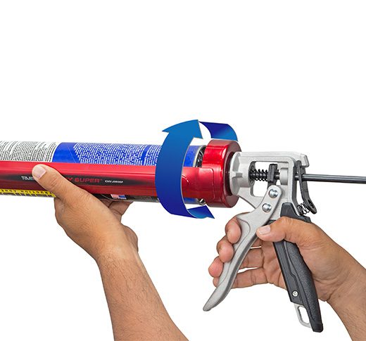 Tajima Convoy® Super Rotary Caulking Gun 900mL - Image 4