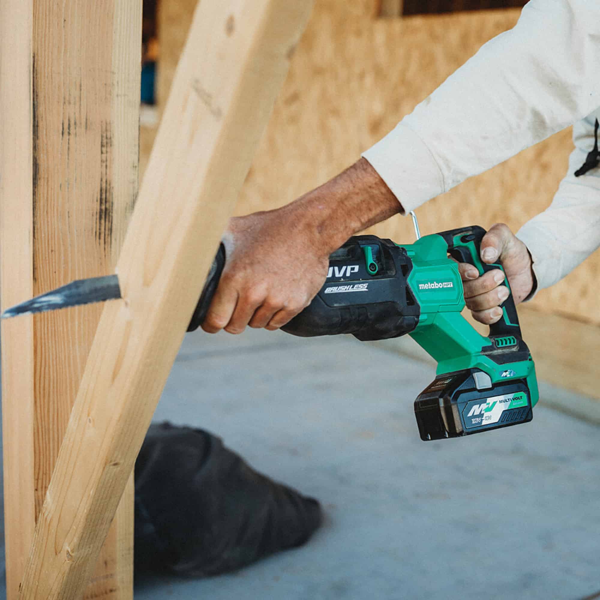 Metabo 36V MultiVolt Cordless Reciprocating Saw - Tool Only - Image 4