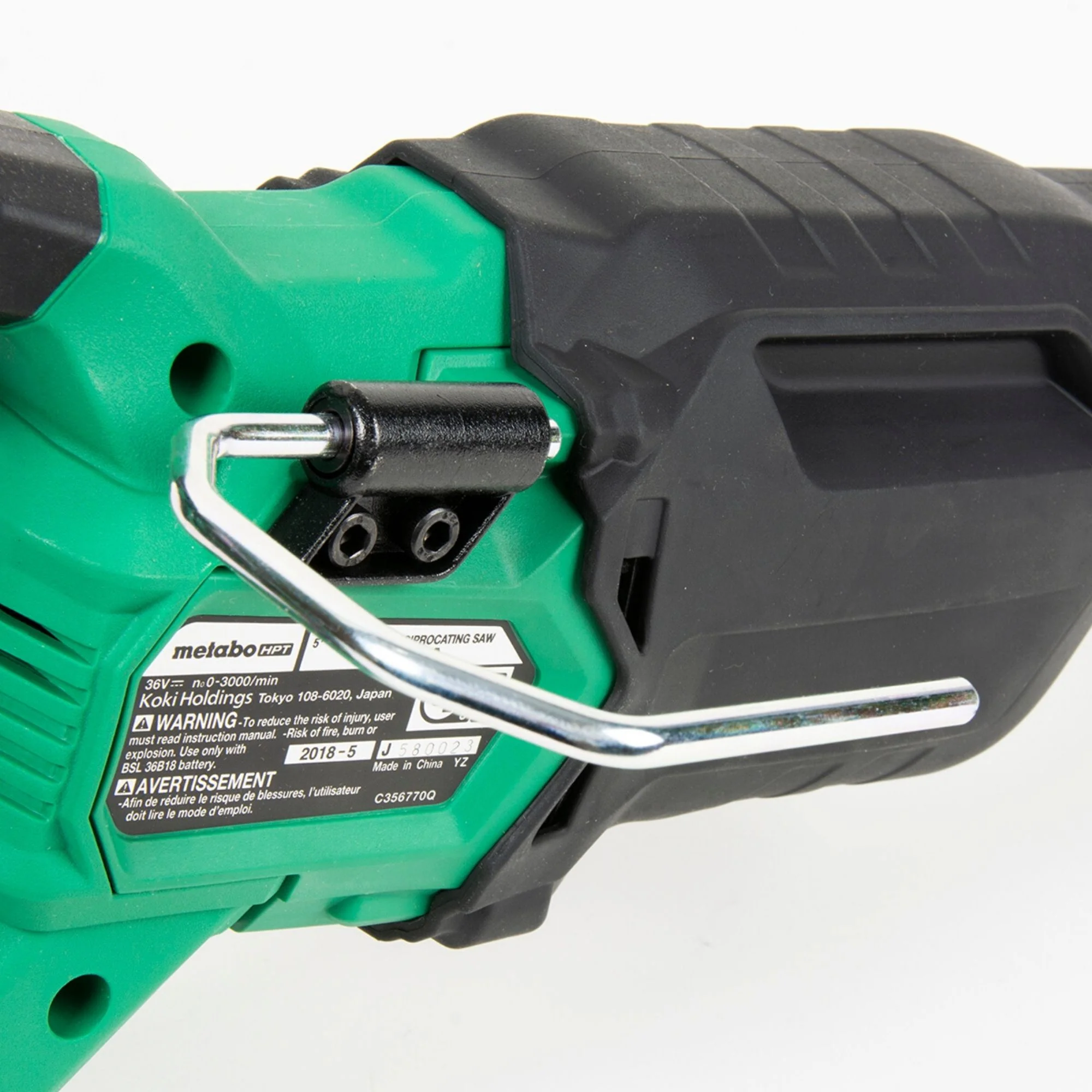 Metabo 36V MultiVolt Cordless Reciprocating Saw - Tool Only - Image 7