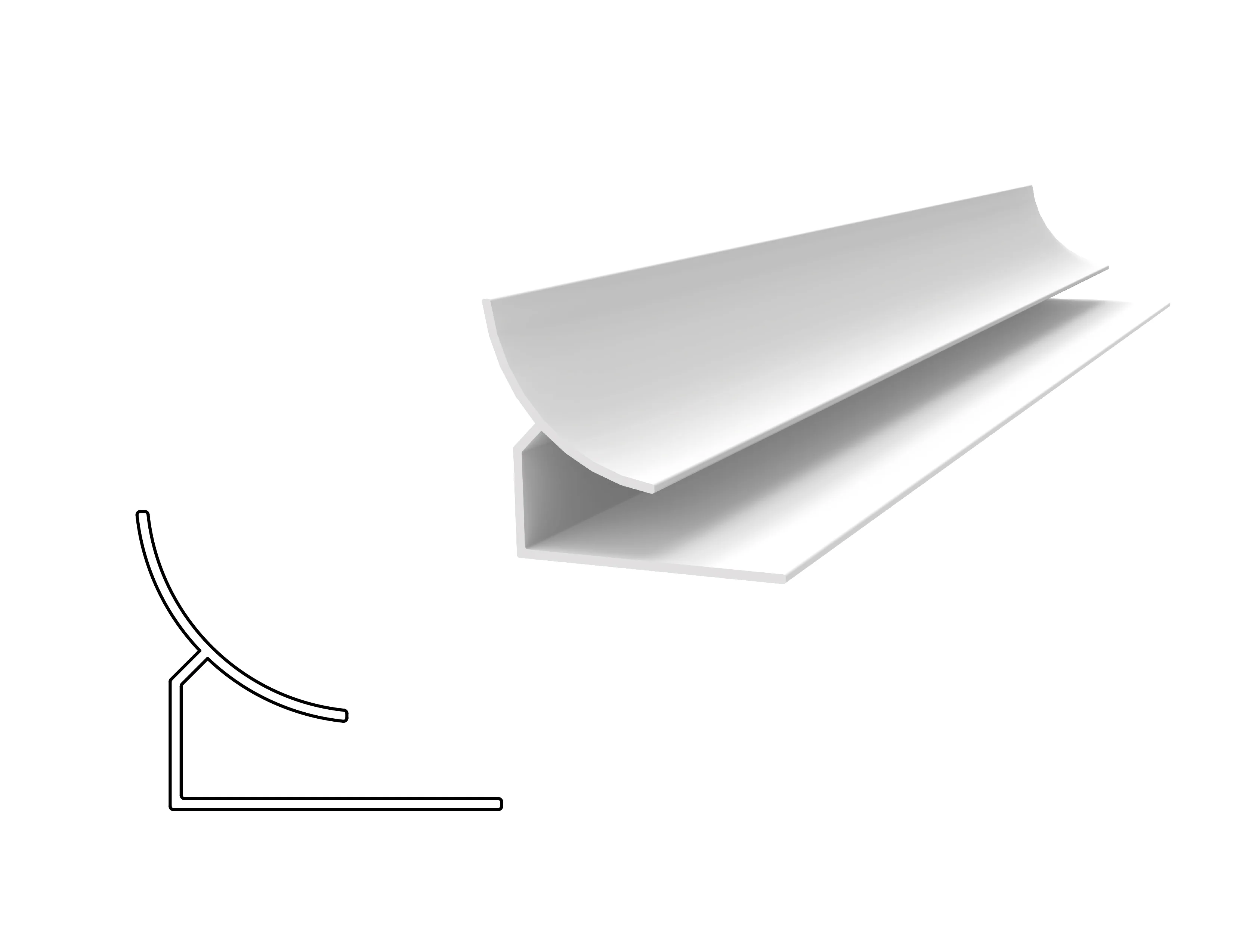 CrownCore Cove Trim For Wall Panels - Image 3