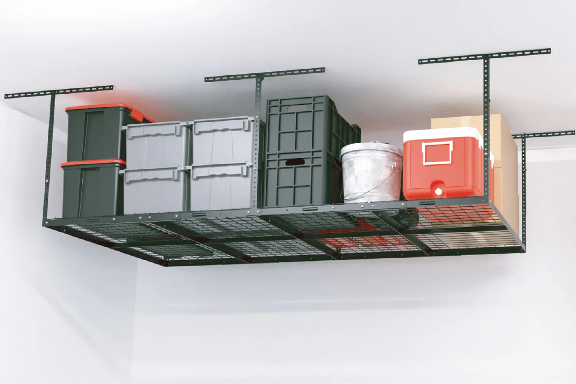 Crownwall Overhead Storage Ceiling Rack - 4ft x 8 ft - Image 2