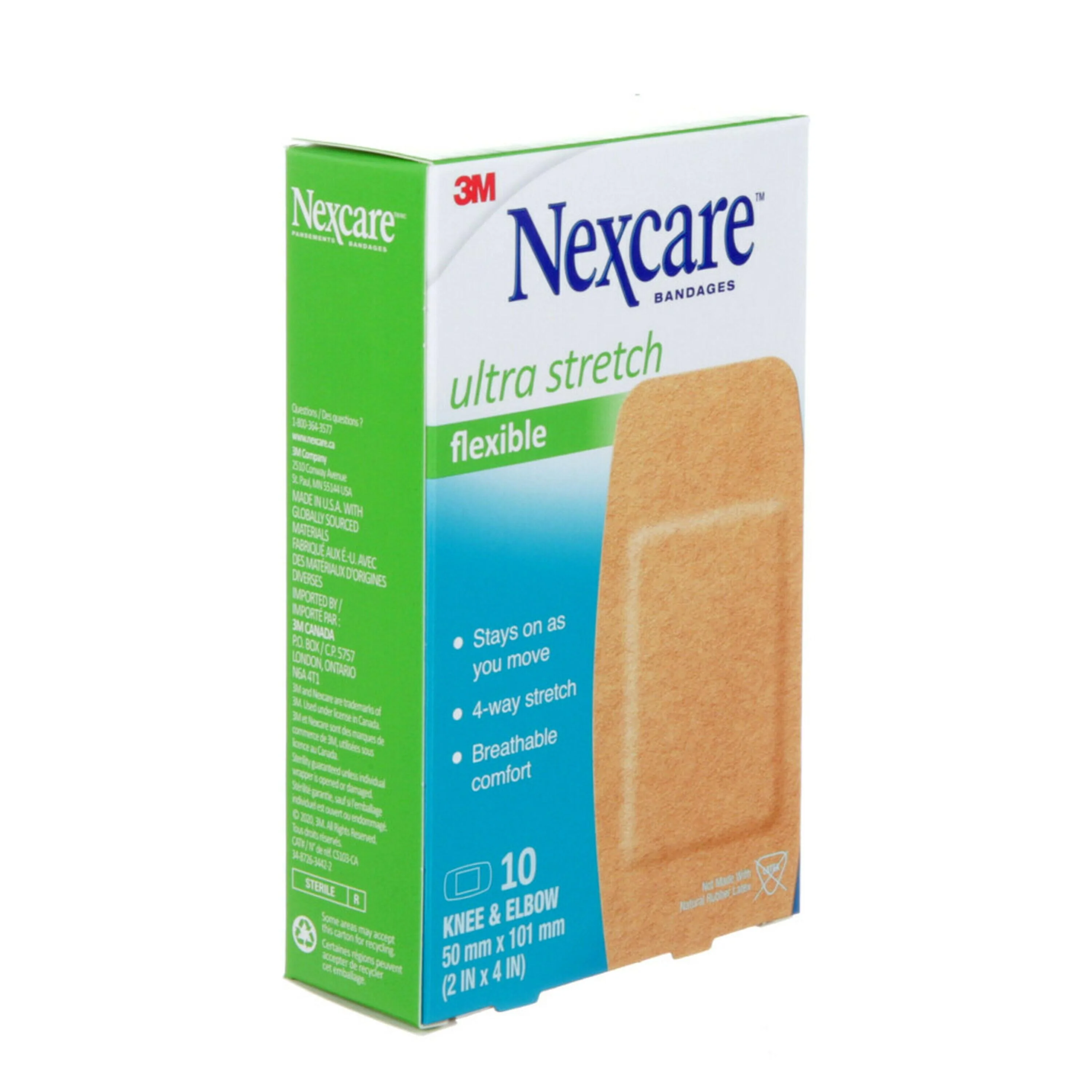 Nexcareâ„¢ 10PK Ultra Stretch Knee & Elbow Bandages - Image 4